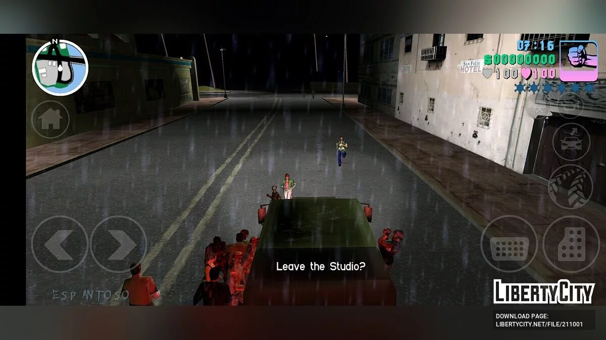 Vice City Long Night (Android-версия) / GTA Vice City (iOS, Android)