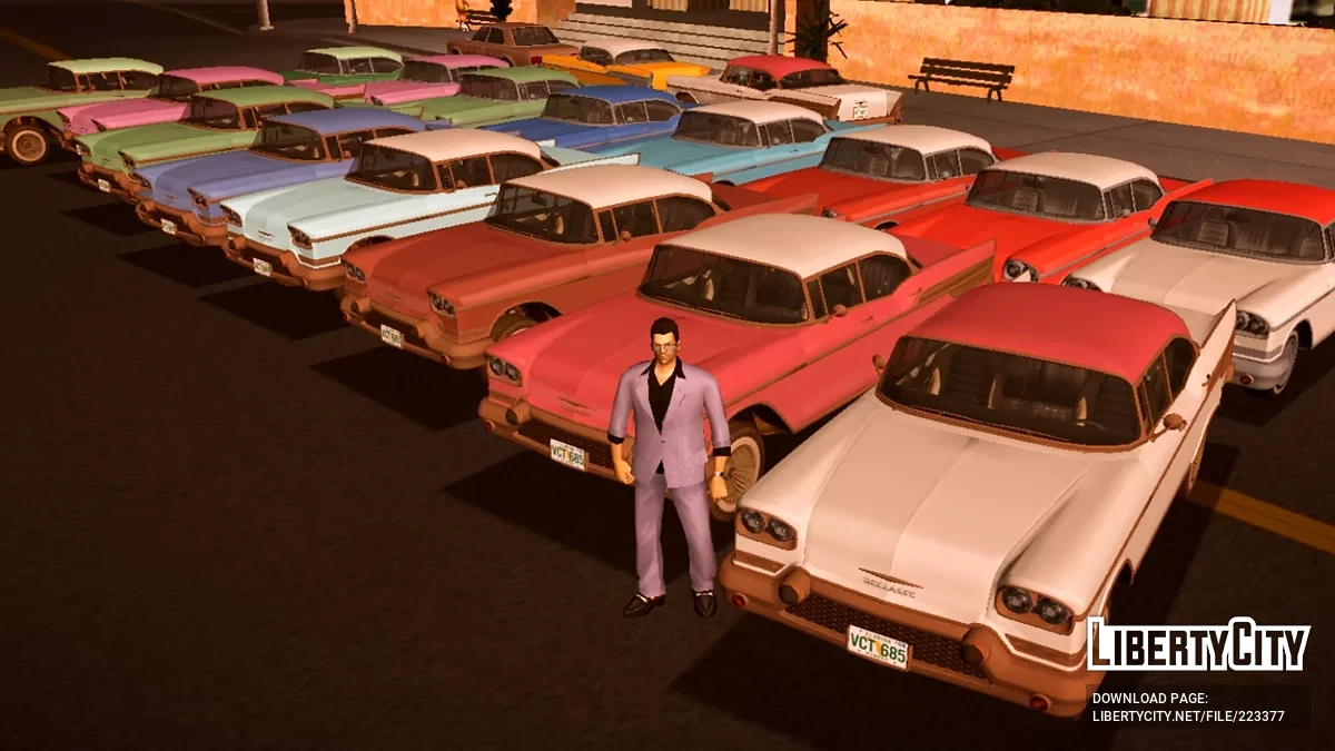 80s Atmosphere Mod Pack 2025 / GTA Vice City (iOS, Android)