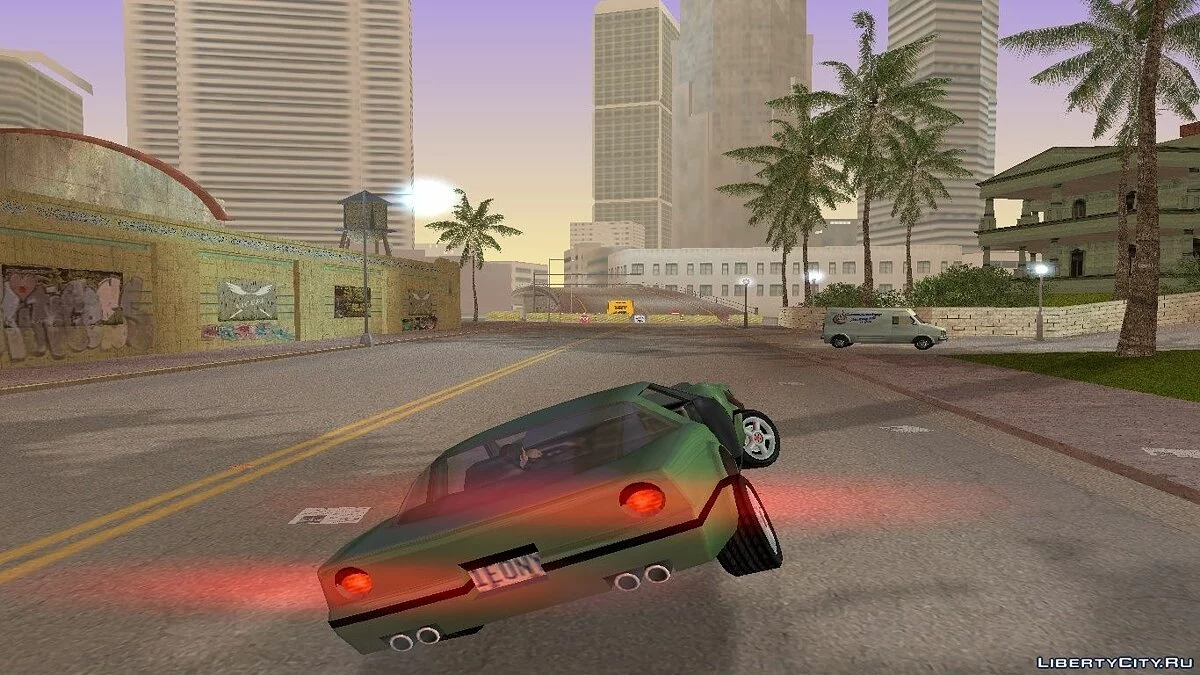 Improved Car Crash Physics Mod / GTA Vice City