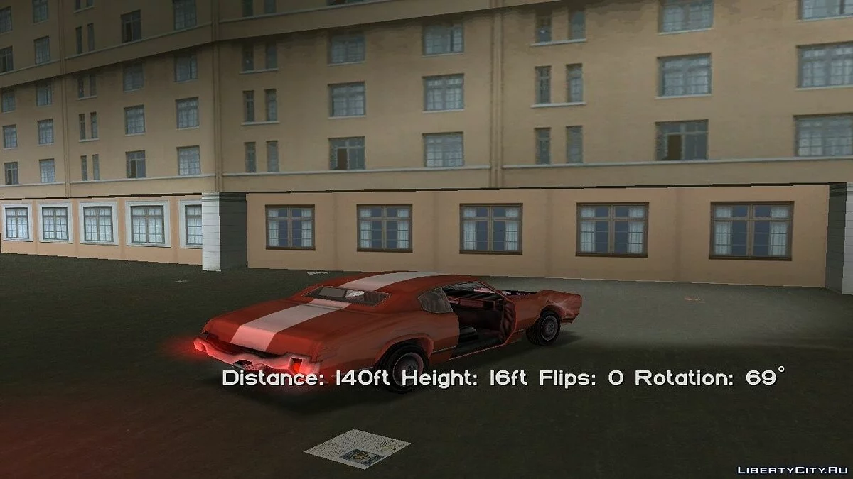 Improved Car Crash Physics Mod / GTA Vice City