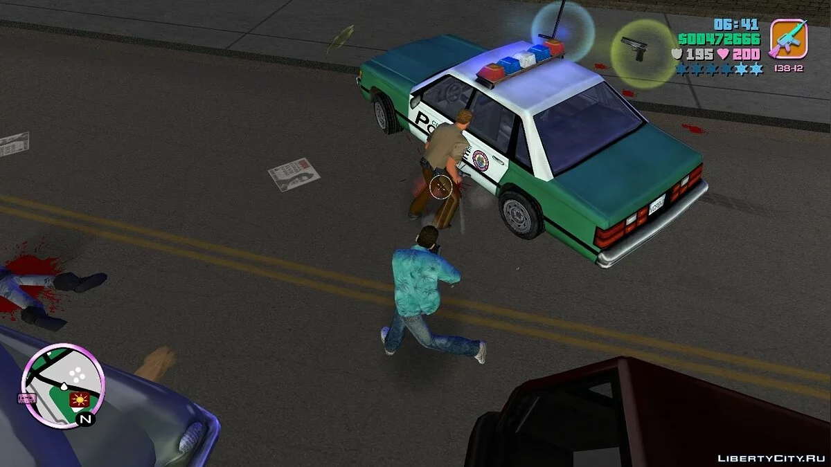 Manual Aiming v1.5 (Новая версия) / GTA Vice City