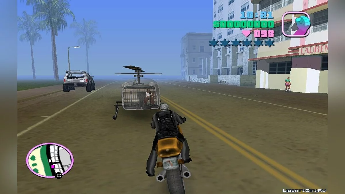 Всевозможные машины в трафике и на парковке (VC) 2.0 / GTA Vice City