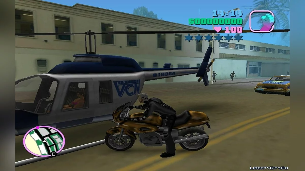 Всевозможные машины в трафике и на парковке (VC) 2.0 / GTA Vice City