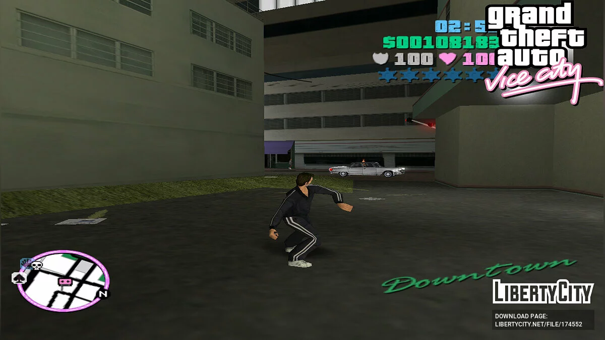 Увеличение громкости у взрыв снаряда / GTA Vice City