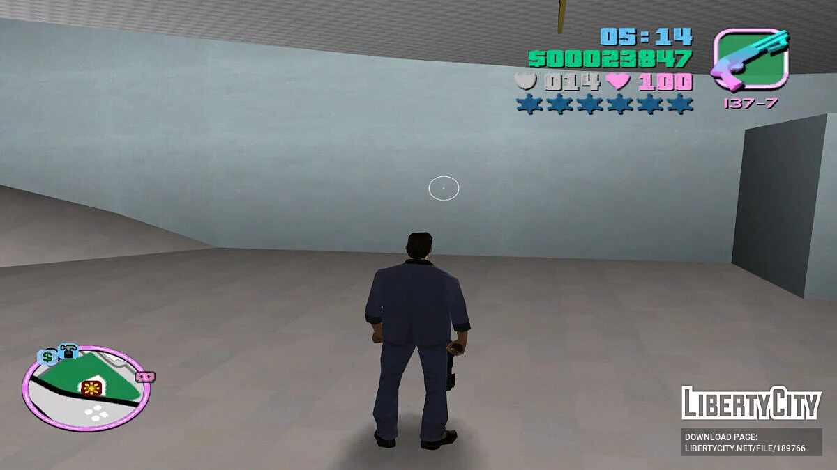 Обновлённая вместимость магазинов оружия / GTA Vice City