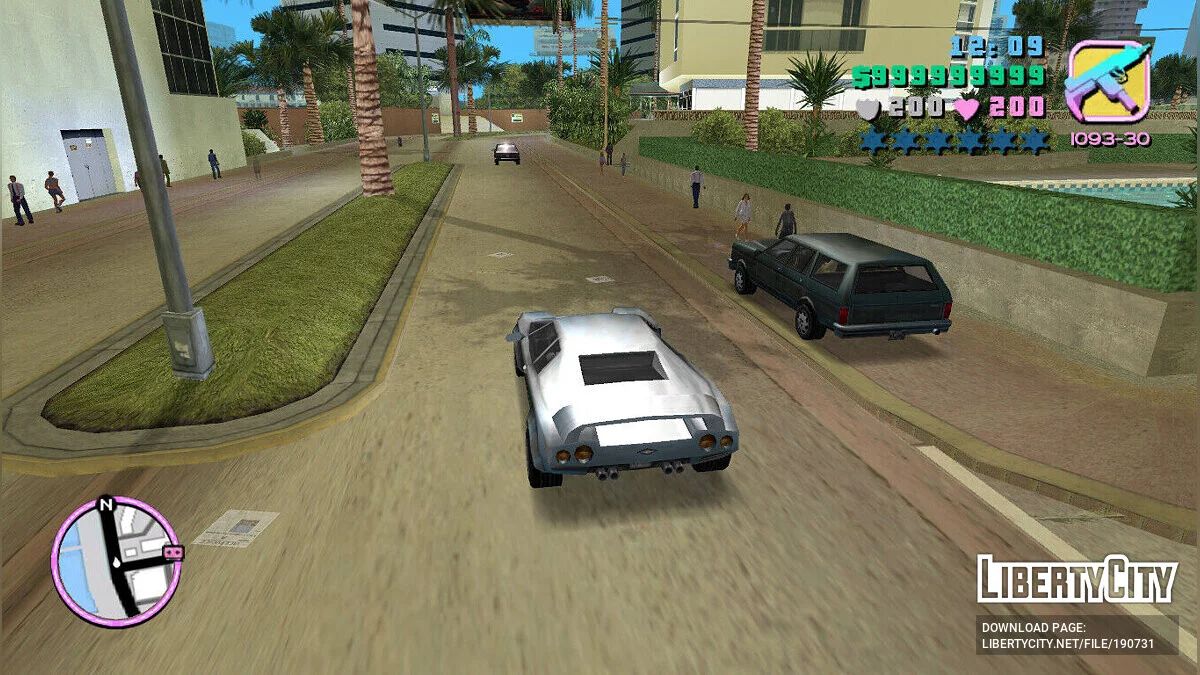 Исправление путей трафика / GTA Vice City