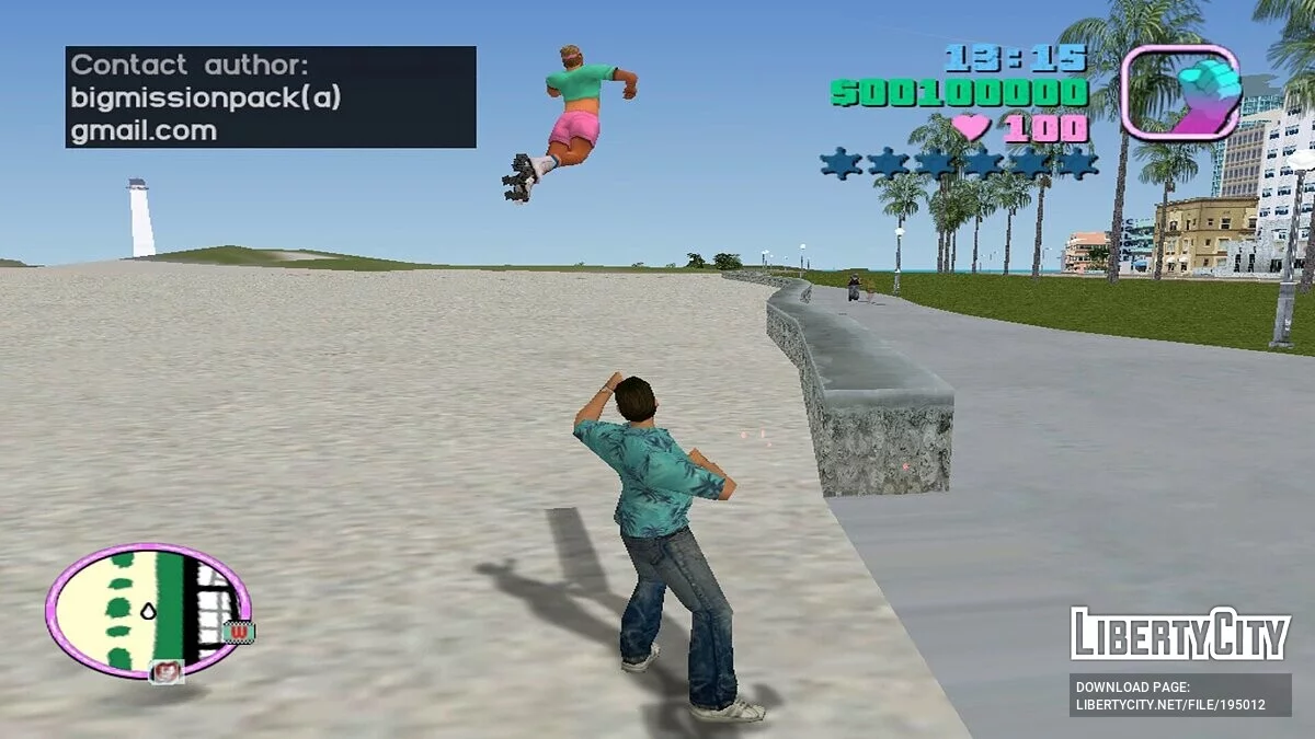 Смертельный удар с кулака / GTA Vice City