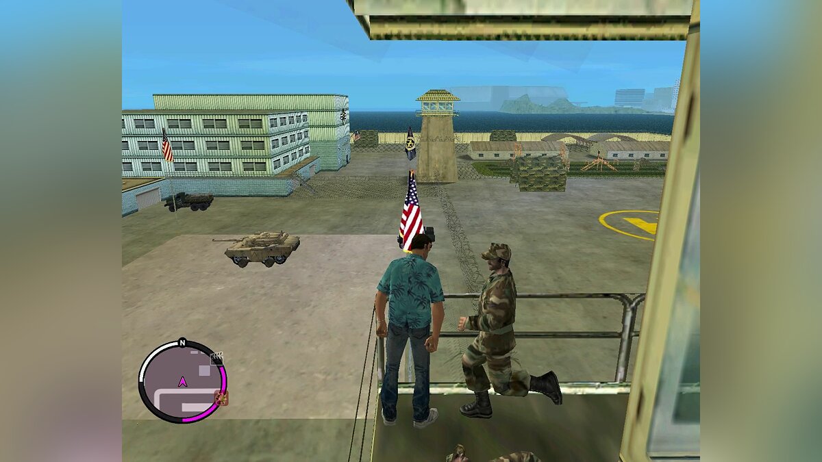Покращені текстури для військової бази для GTA Vice City - Картинка #1