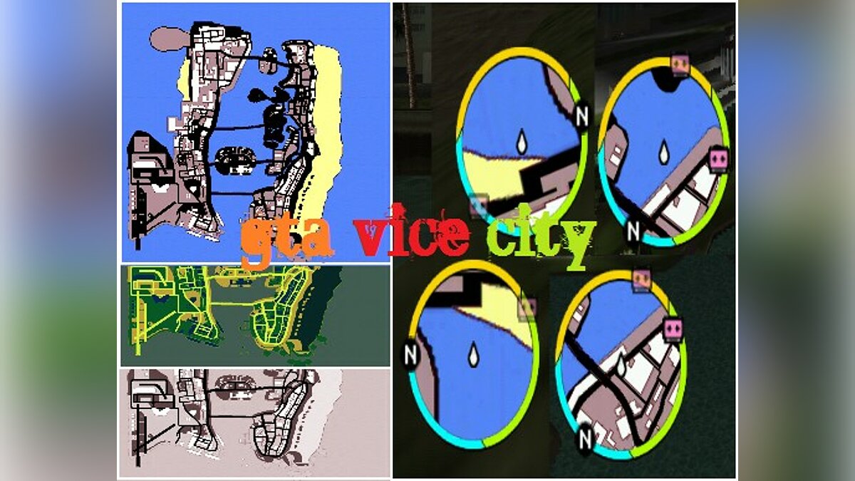 Новые виды радара для GTA Vice City - Картинка #1