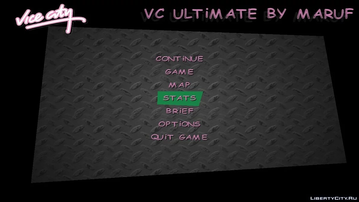 GTA VC Unique Font  / GTA Vice City