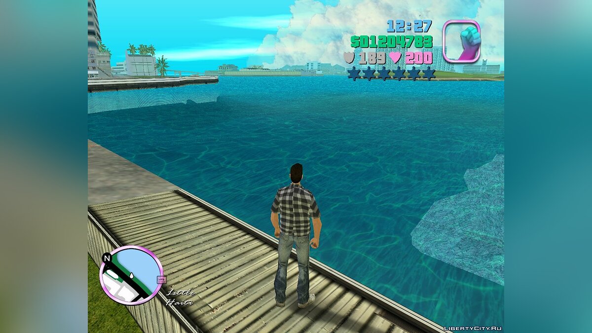 Скачать Новая вода для Вайс-Сити для GTA Vice City