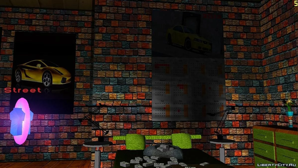 Ретекстур номера в отеле / GTA Vice City