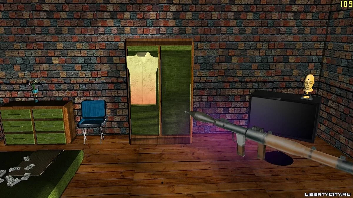 Ретекстур номера в отеле / GTA Vice City