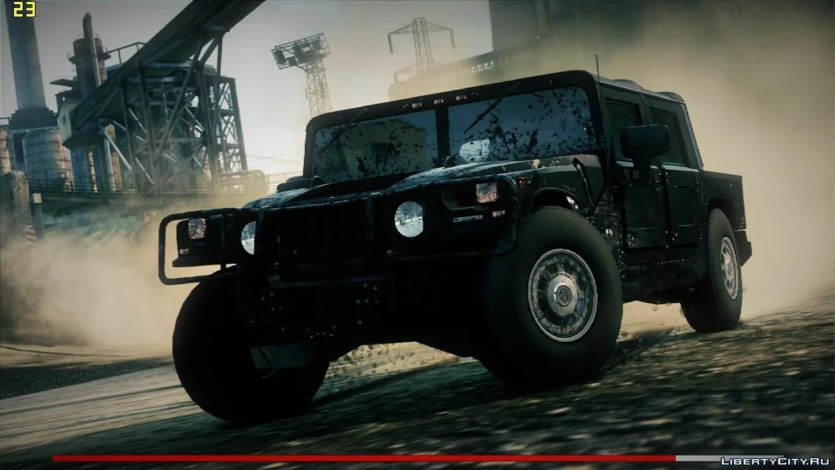 Меню в стиле NFS Most Wanted 2012 / GTA Vice City