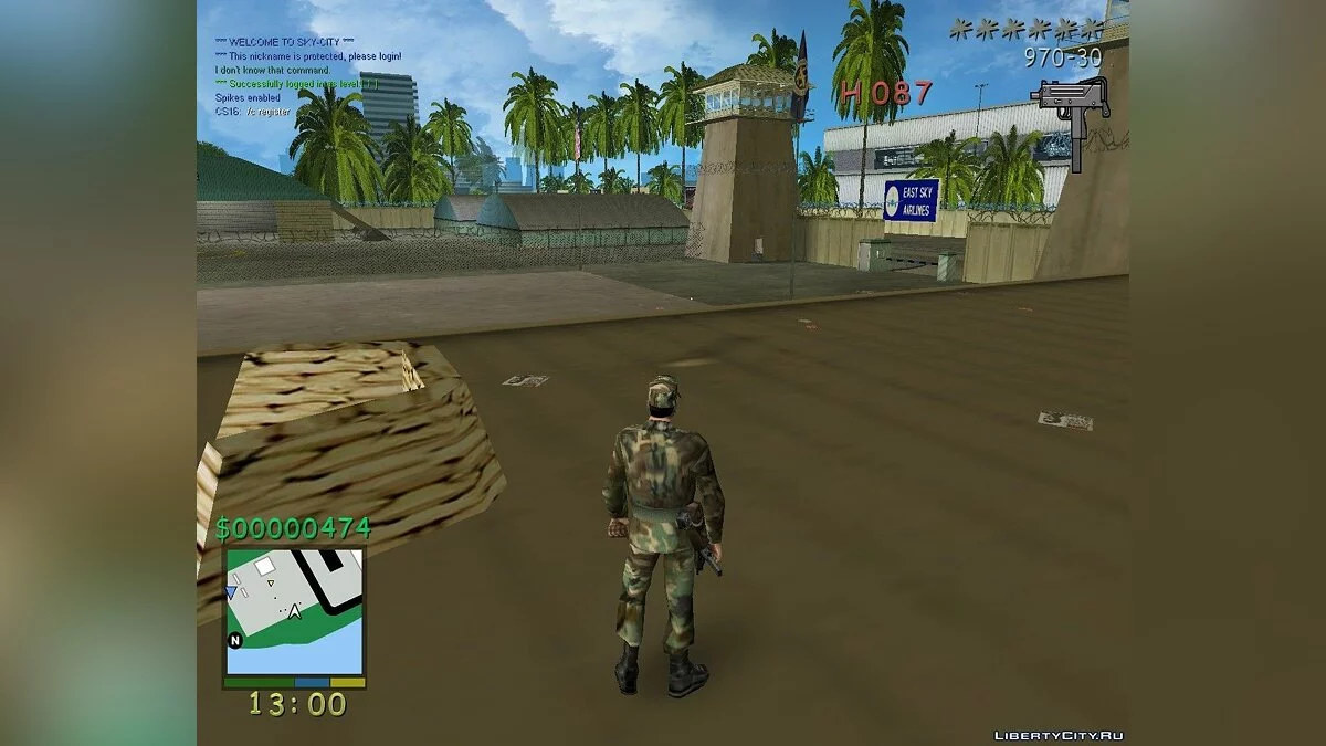 Interface GTA V and weapon pack v 1.2 / GTA Vice City