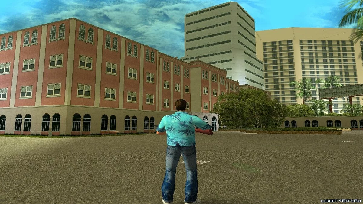 Новые текстуры для Ocean View Hospital / GTA Vice City