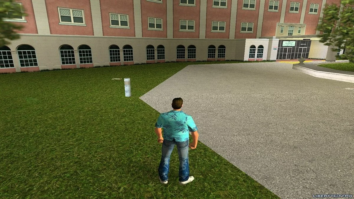 Новые текстуры для Ocean View Hospital / GTA Vice City