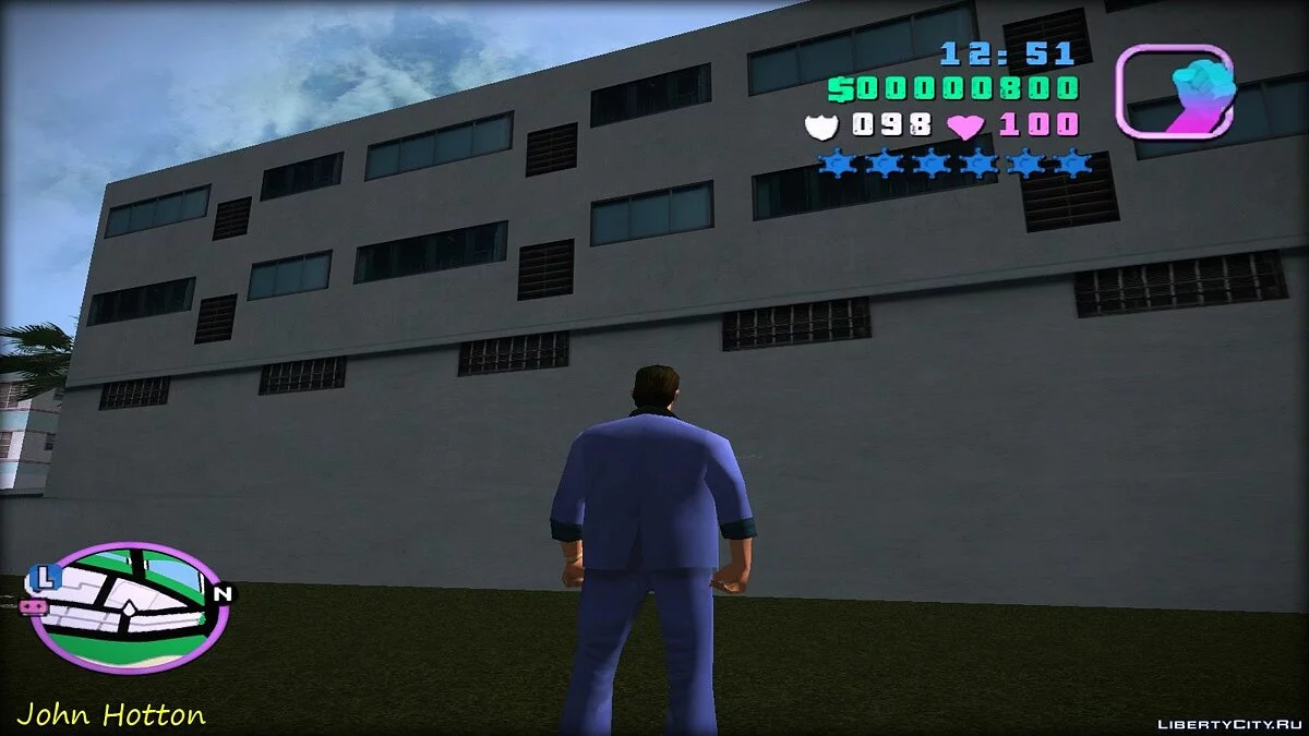 Новые текстуры для полицейского участка / GTA Vice City