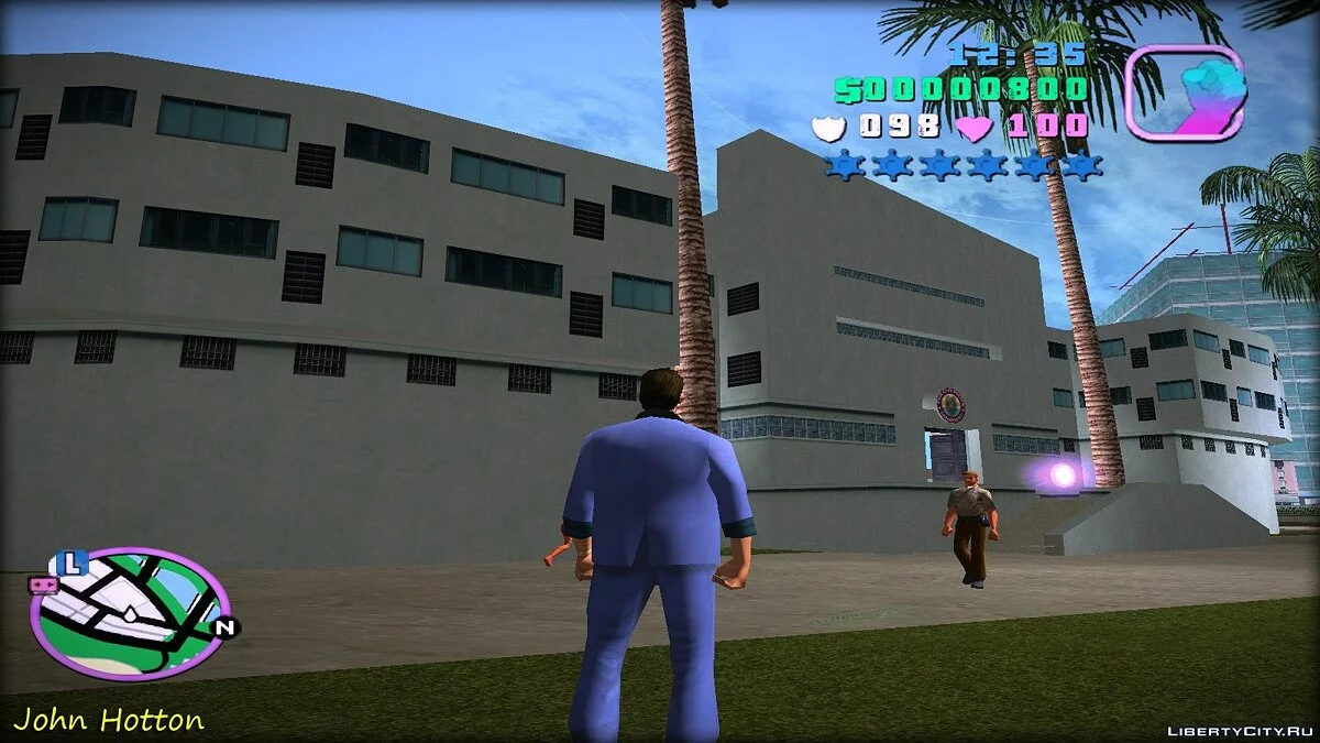 Новые текстуры для полицейского участка / GTA Vice City