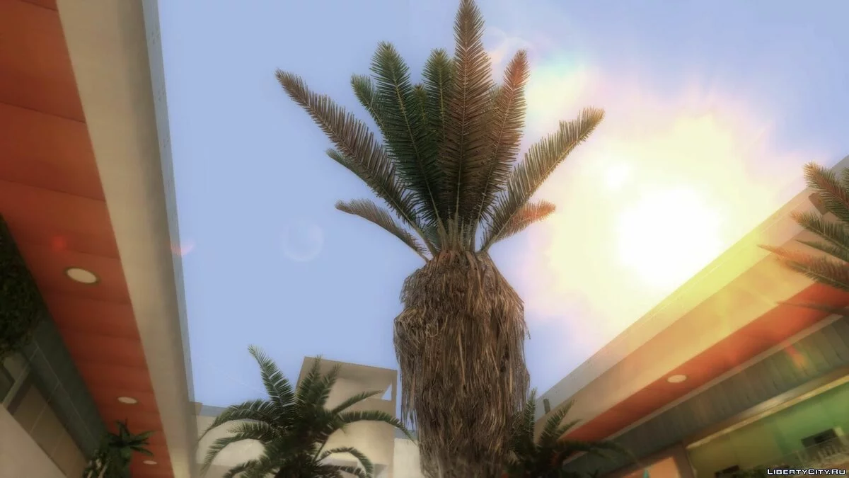 80s True Vegetation Palm Trees - Реалистичные пальмы / GTA Vice City