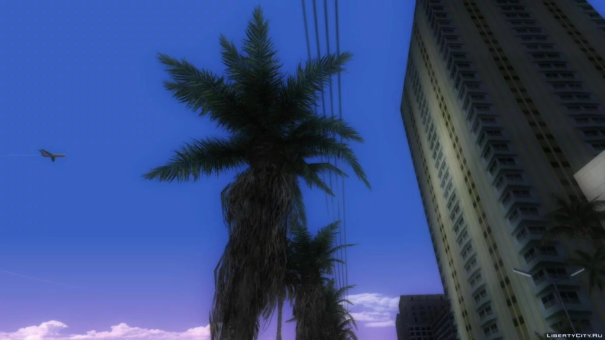 80s True Vegetation Palm Trees - Реалистичные пальмы / GTA Vice City