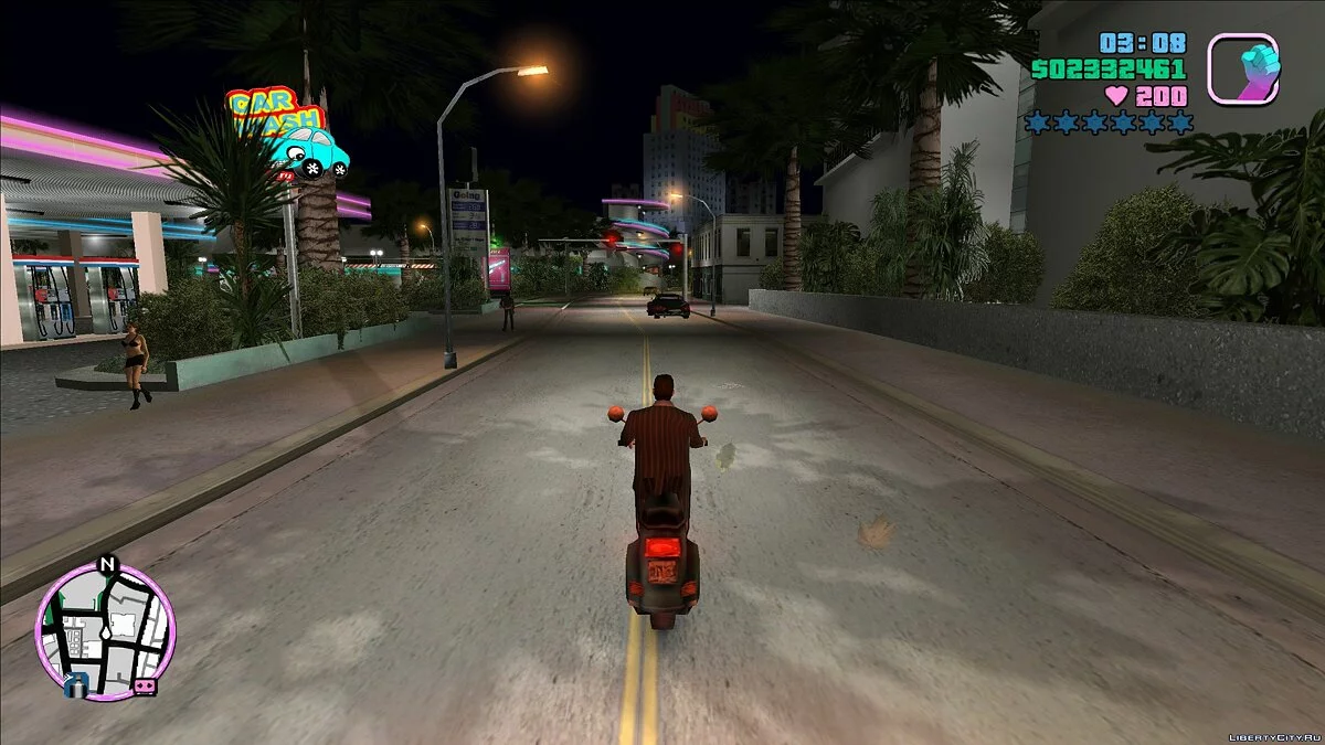 Улучшенные искусственным интеллектом текстуры / GTA Vice City