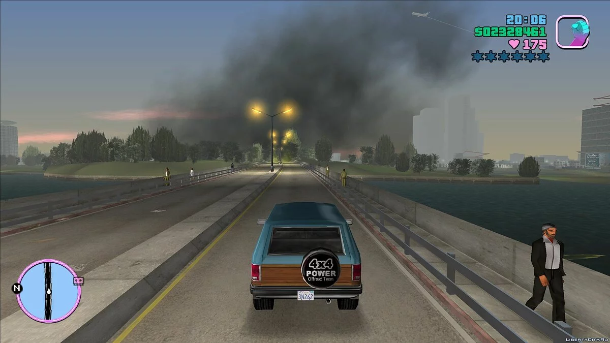 Улучшенные искусственным интеллектом текстуры / GTA Vice City