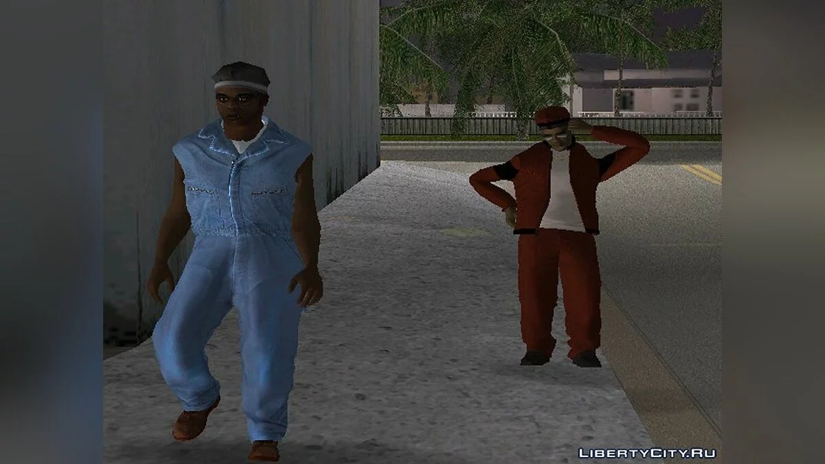 Афро-американские мужчины в HD / GTA Vice City