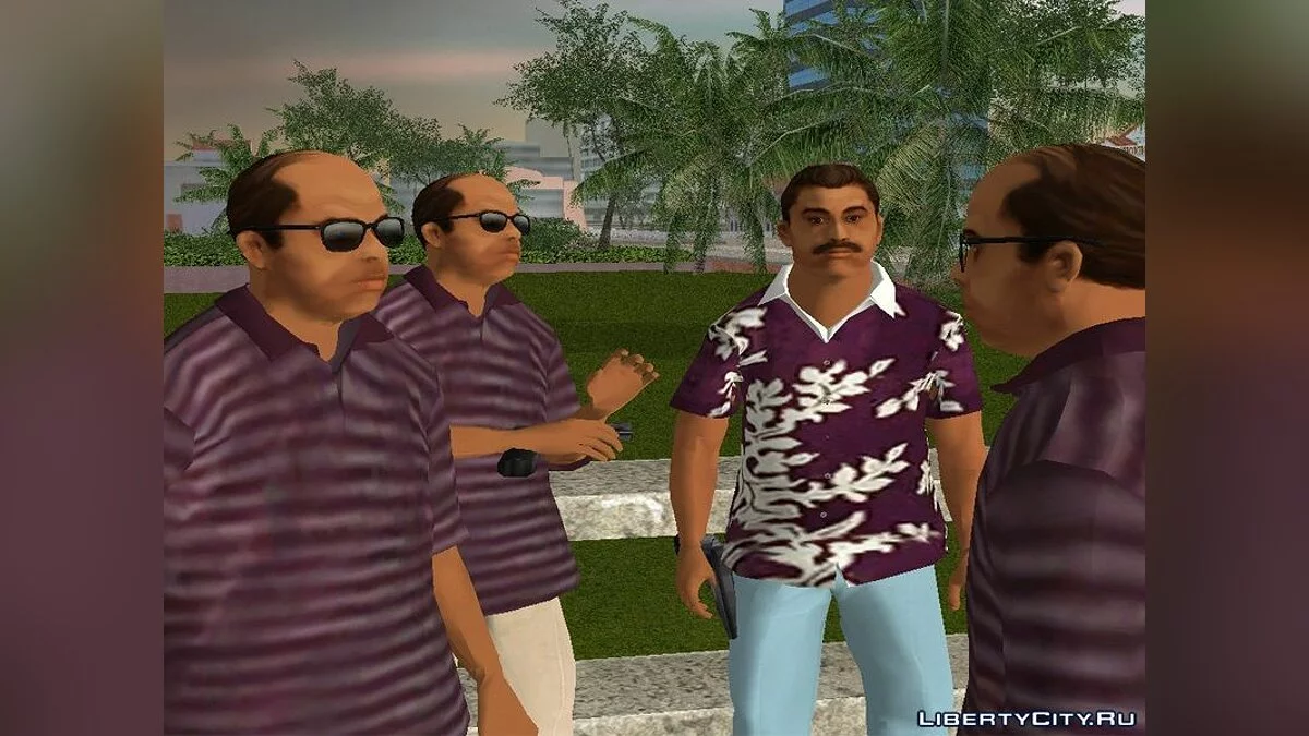 Банда Диаза в HD / GTA Vice City
