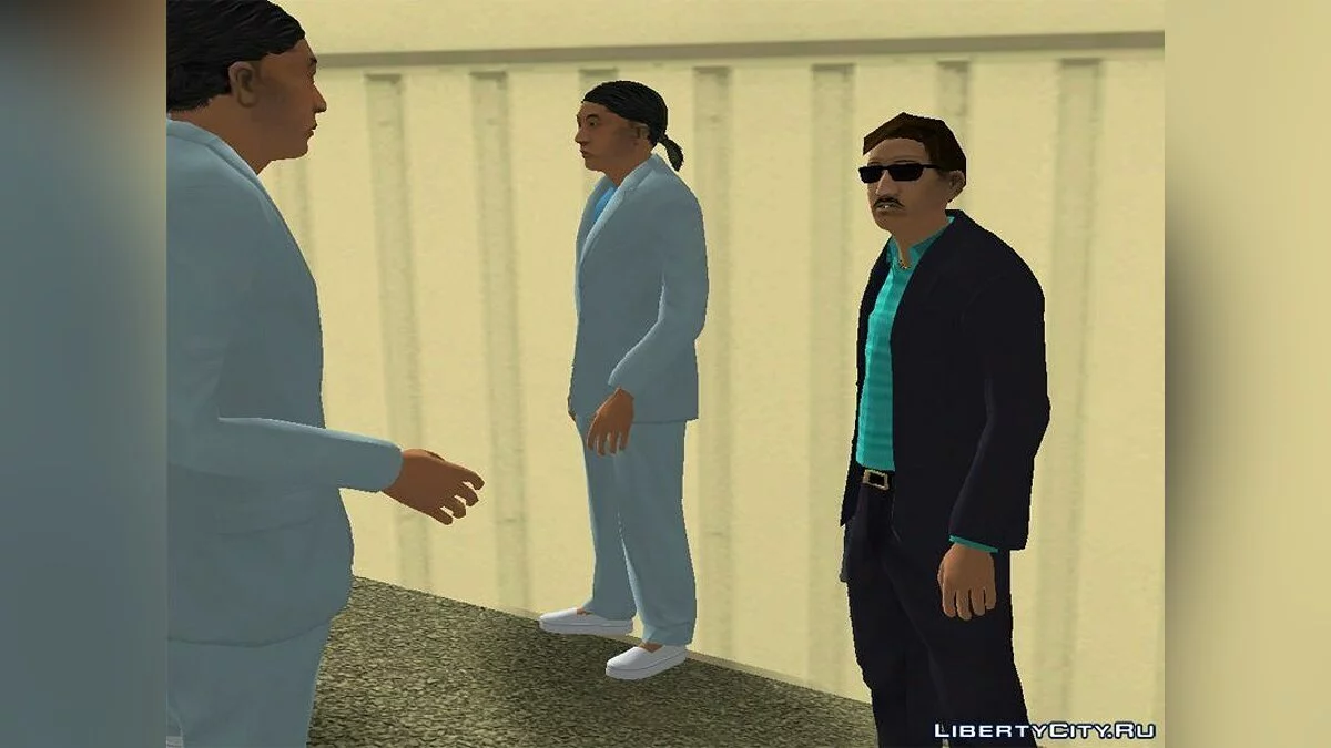 Банда Версетти + японская версия банды / GTA Vice City