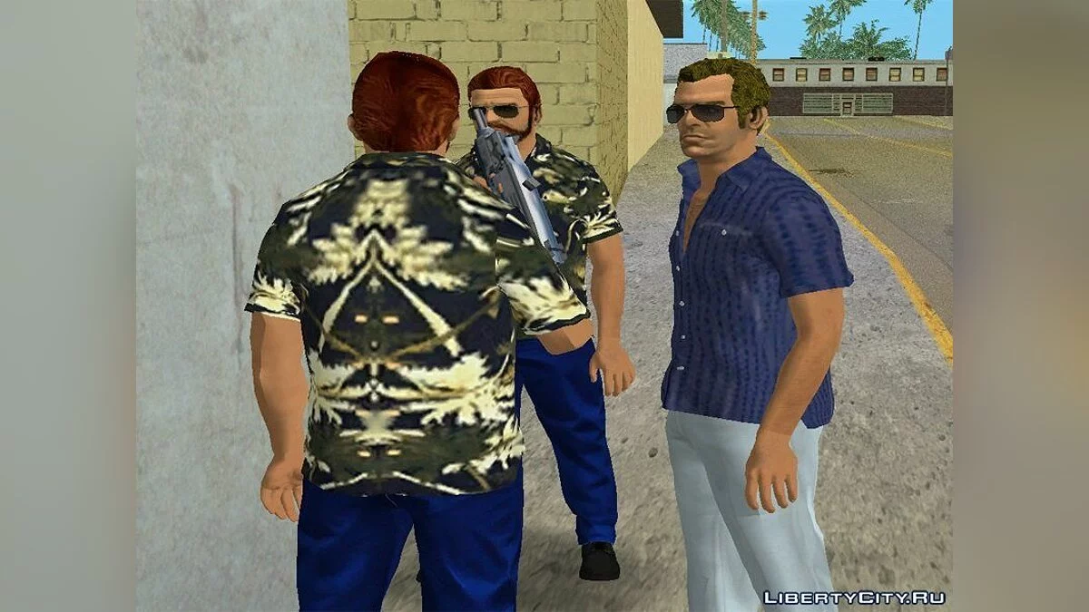 Банда Версетти + японская версия банды / GTA Vice City