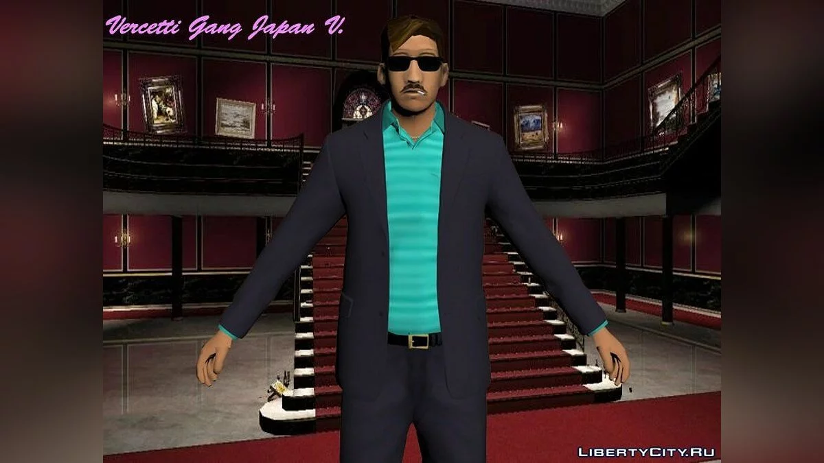 Банда Версетти + японская версия банды / GTA Vice City