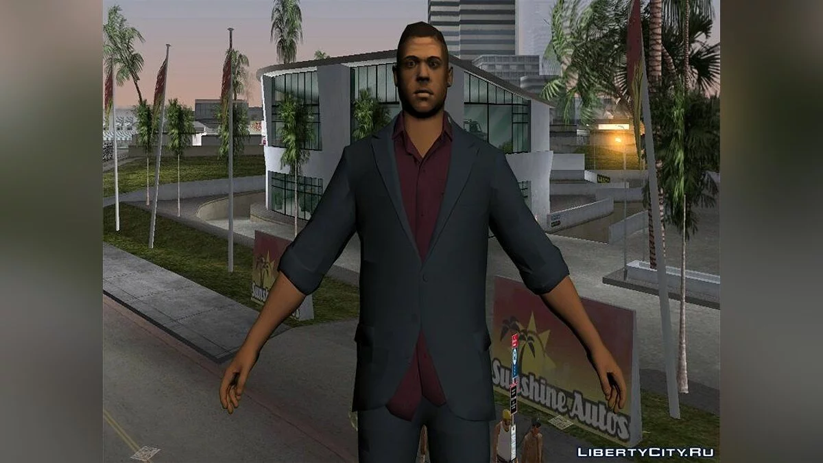 Эйвери Кэррингтон, Дональд Лав и Би-Джей Смит в HD / GTA Vice City