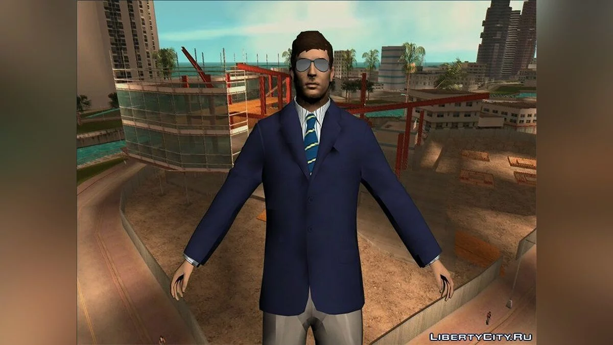 Эйвери Кэррингтон, Дональд Лав и Би-Джей Смит в HD / GTA Vice City