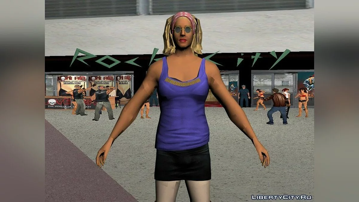 Кент Пол, Love Fist и Псих в HD / GTA Vice City