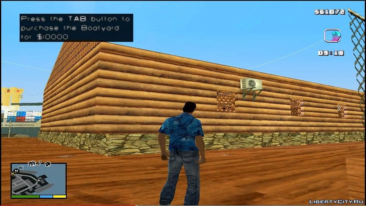 Новые текстуры для лодочной станции / GTA Vice City