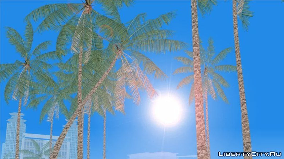 Растительность в HD / GTA Vice City