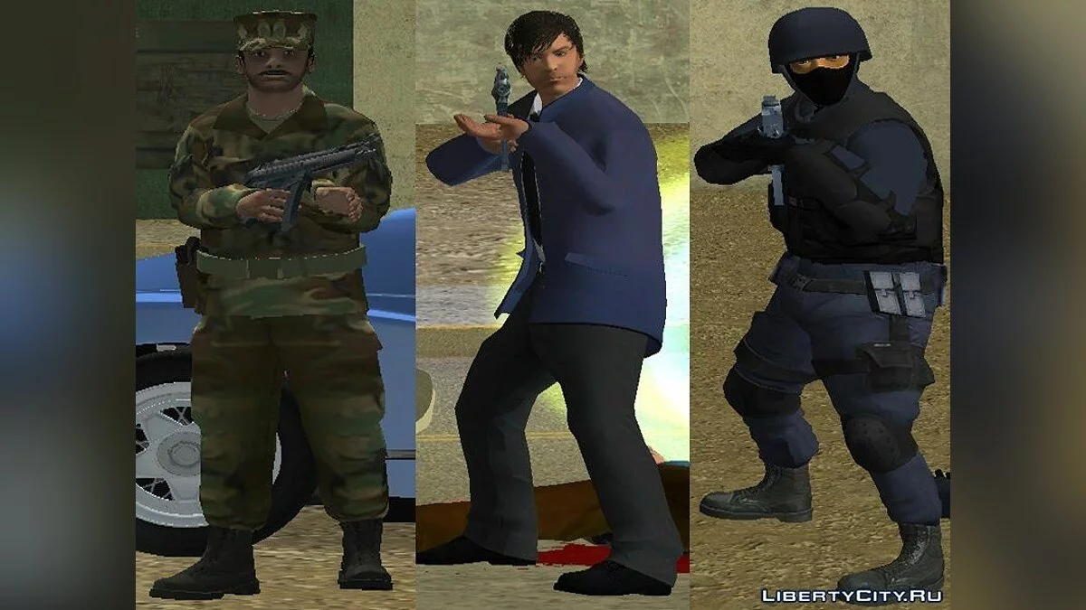 Службы спасения в HD / GTA Vice City