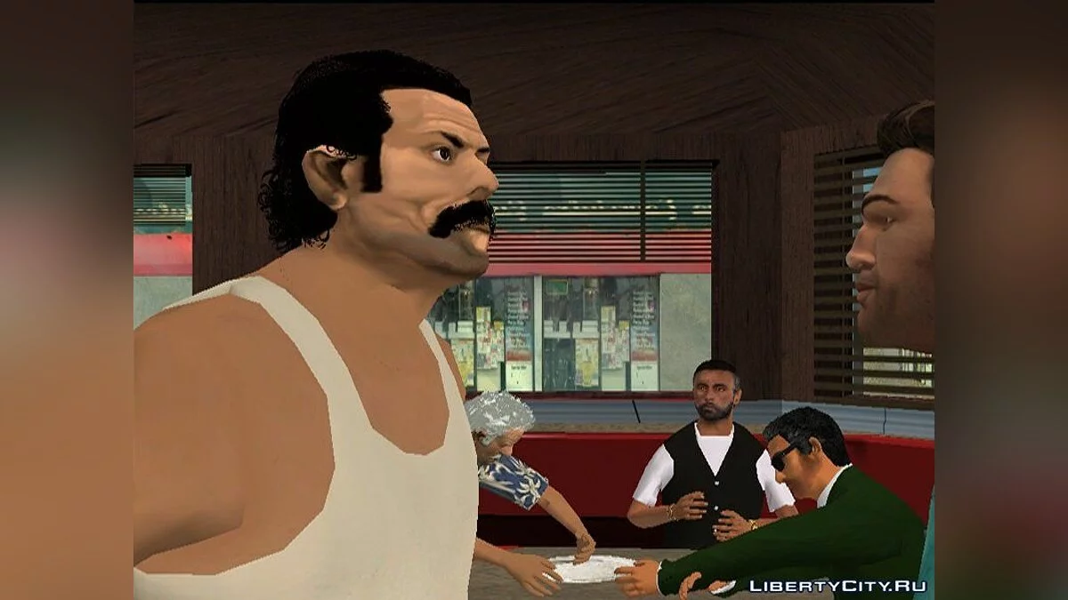 Умберто Робина, Альберто Робина и Лео Тил в HD / GTA Vice City