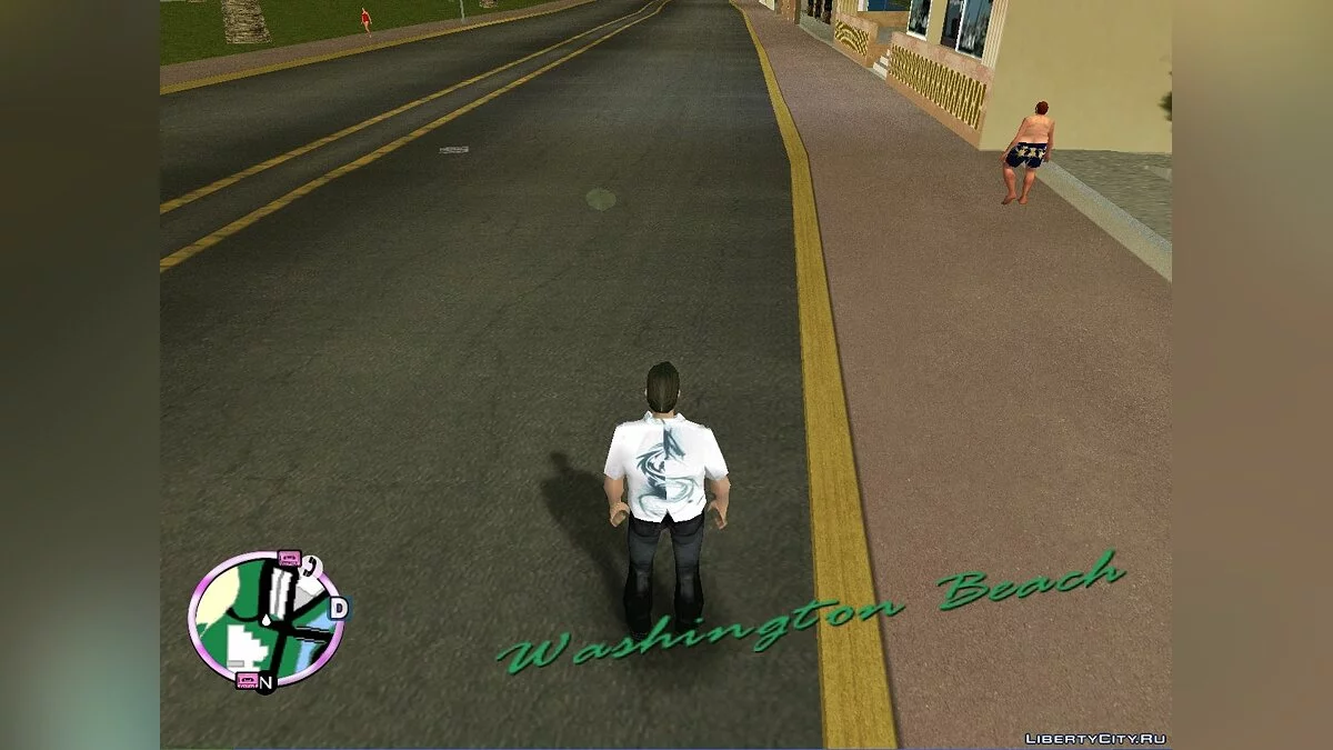 Новая HD текстура дороги / GTA Vice City