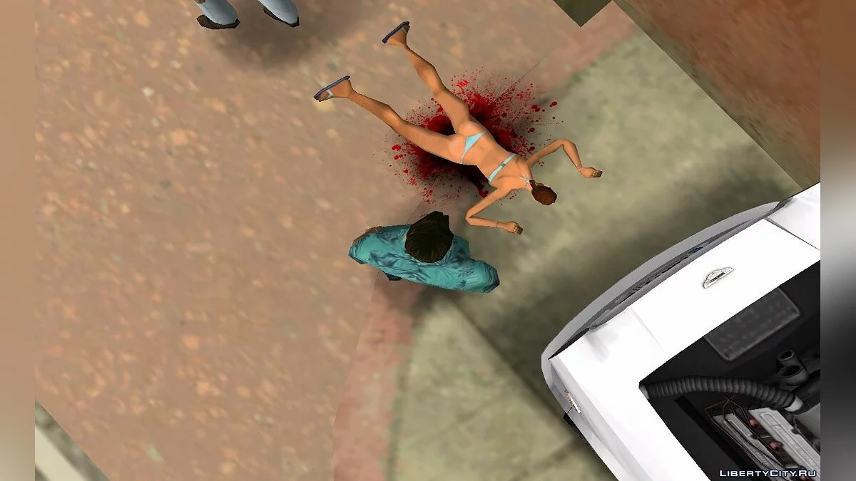 Новые эффекты крови / GTA Vice City