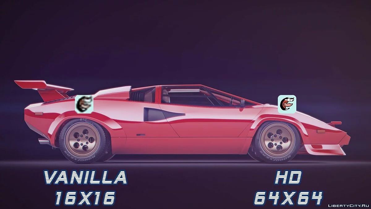 HD радио-иконки на радаре v2 / GTA Vice City