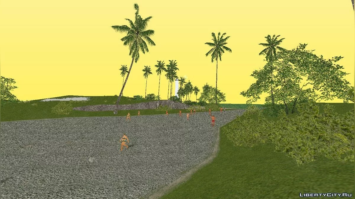 Пальмы и Timecyc Vice Cry / GTA Vice City