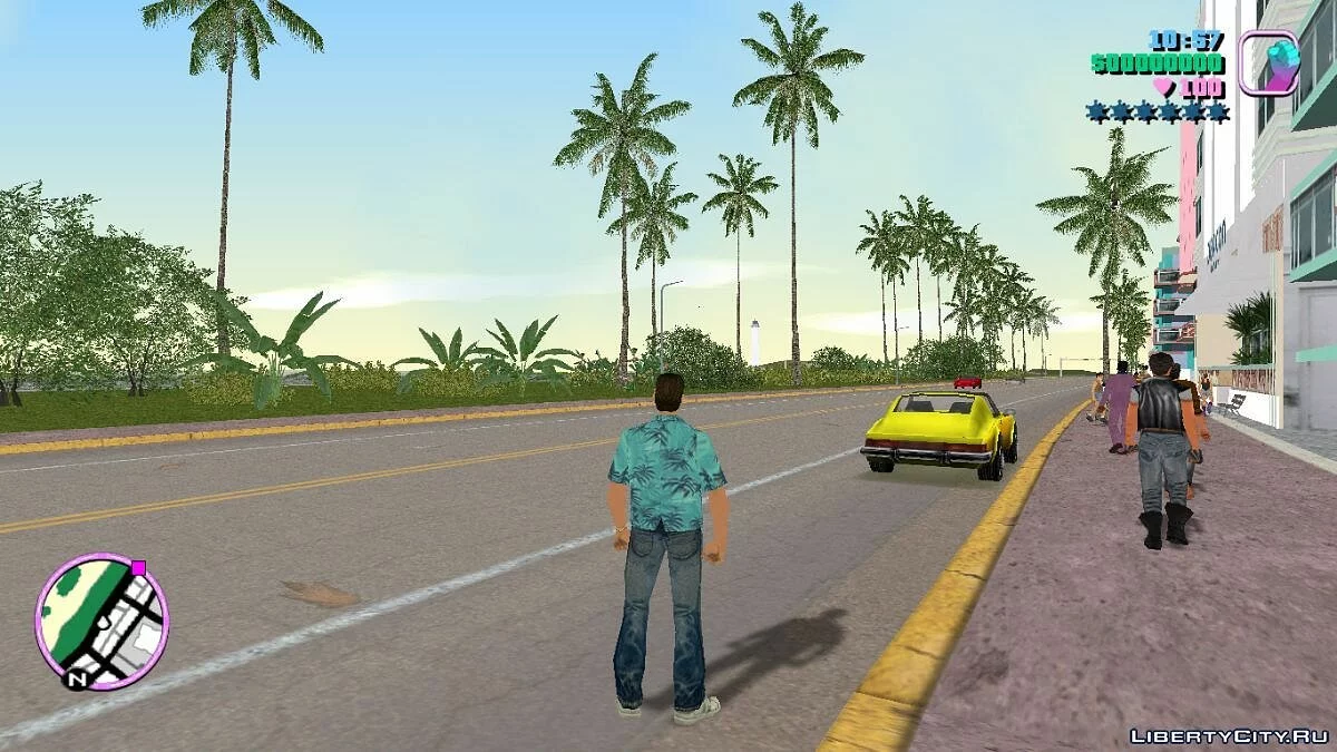 Пальмы и Timecyc Vice Cry / GTA Vice City