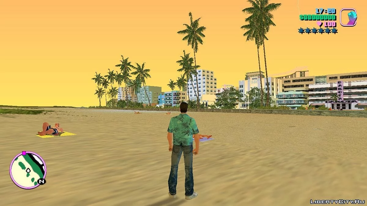 Пальмы и Timecyc Vice Cry / GTA Vice City