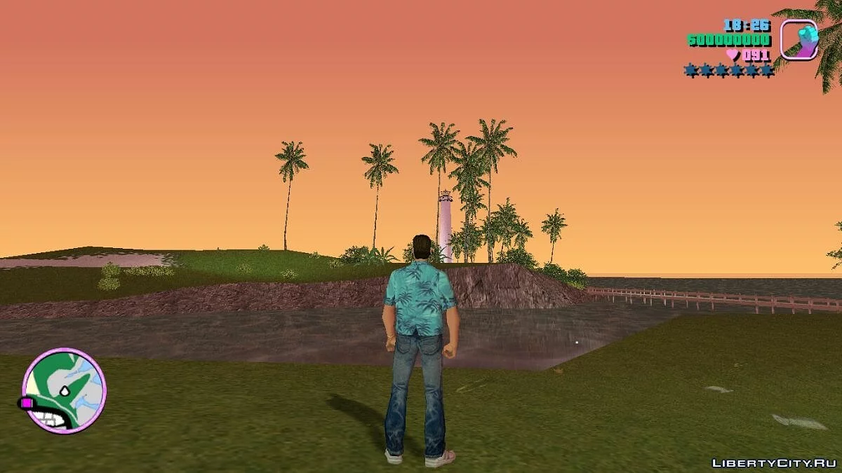 Пальмы и Timecyc Vice Cry / GTA Vice City