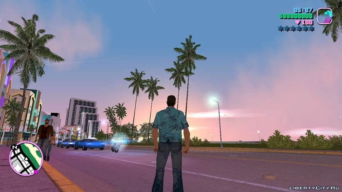 Пальмы и Timecyc Vice Cry / GTA Vice City
