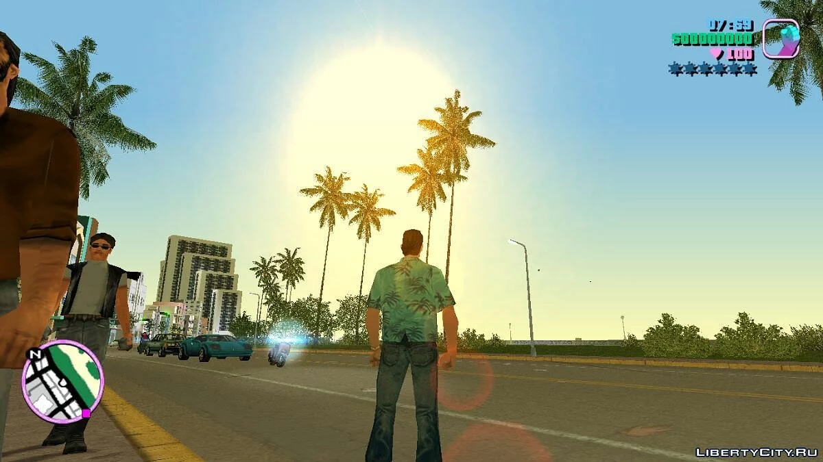 Пальмы и Timecyc Vice Cry / GTA Vice City
