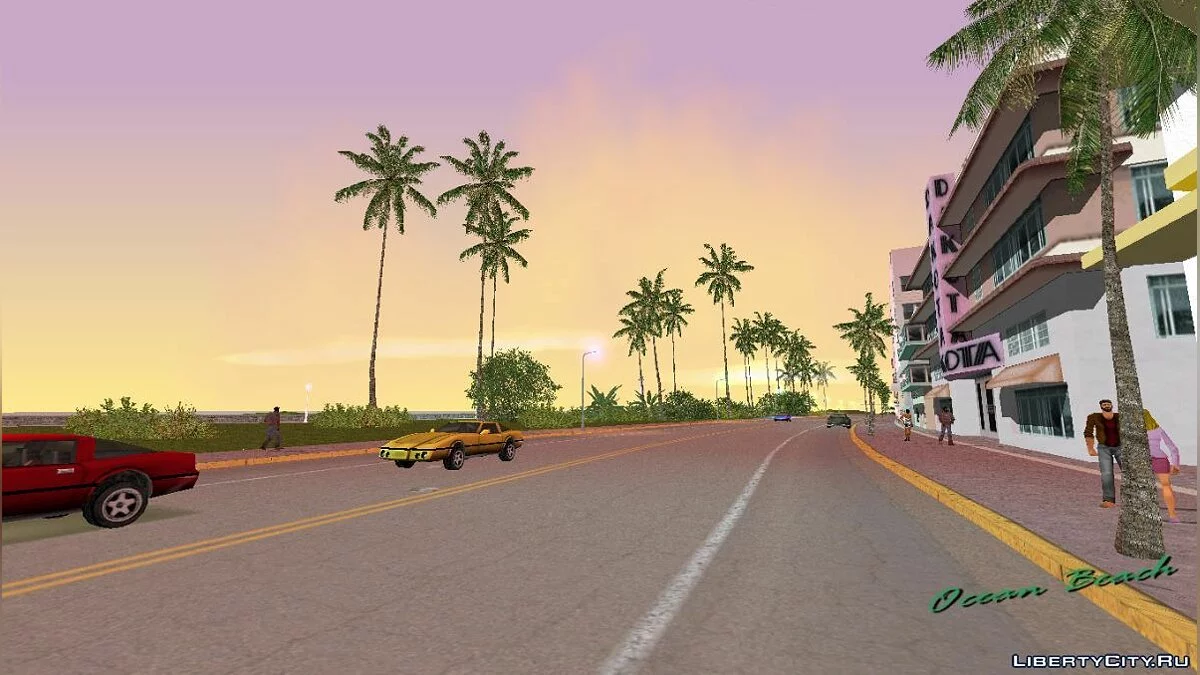 Пальмы и Timecyc Vice Cry / GTA Vice City