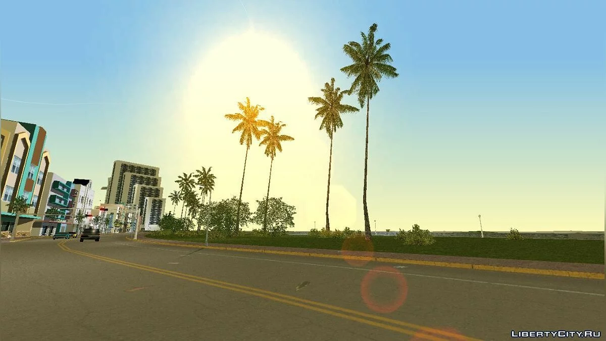 Пальмы и Timecyc Vice Cry / GTA Vice City